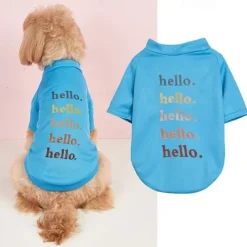 Dog Cat Shirt / T-Shirt Cute Casual Winter Breathable Soft Washable Comfortable Outdoor Casual Daily Dog Clothing for Bichon Frise Pomeranian Baby Pet Papillon Small