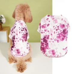 Dog Cat Shirt / T-Shirt Cute Casual Winter Breathable Soft Washable Comfortable Outdoor Casual Daily Dog Clothing for Bichon Frise Pomeranian Baby Pet Papillon Small
