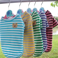 Dog Cat Shirt / T-Shirt Fashion Cute Breathable Soft Washable Comfortable Outdoor Casual Daily Dog Clothing for Bichon Frise Pomeranian Baby Pet Papillon Small