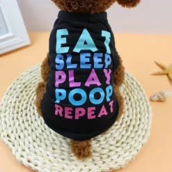 Dog Cat Shirt / T-Shirt Fashion Casual Winter Breathable Soft Washable Comfortable Outdoor Casual Daily Dog Clothing for Bichon Frise Pomeranian Baby Pet Papillon Small