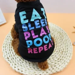 Dog Cat Shirt / T-Shirt Fashion Casual Winter Breathable Soft Washable Comfortable Outdoor Casual Daily Dog Clothing for Bichon Frise Pomeranian Baby Pet Papillon Small