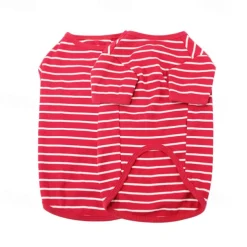 Dog Cat Shirt / T-Shirt Fashion Casual Breathable Soft Washable Comfortable Outdoor Casual Daily Dog Clothing for Bichon Frise Pomeranian Baby Pet Papillon Small