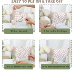 Dog Cat Shirt / T-Shirt Fashion Casual Winter Warm Breathable Soft Washable Comfortable Outdoor Casual Daily Dog Clothing for Bichon Frise Pomeranian Baby Pet Papillon Small