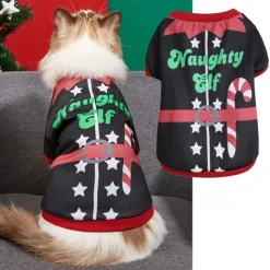 Dog Cat Shirt / T-Shirt Fashion Party Winter Waterproof Breathable Soft Washable Comfortable Christmas Party Casual Daily Festival Dog Clothing for Bichon Frise Pomeranian Baby Pet Papillon Small