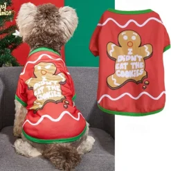 Dog Cat Shirt / T-Shirt Fashion Party Winter Waterproof Breathable Soft Washable Comfortable Christmas Party Casual Daily Festival Dog Clothing for Bichon Frise Pomeranian Baby Pet Papillon Small