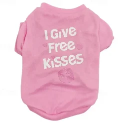 Dog Cat Shirt / T-Shirt Fashion Casual Breathable Soft Washable Comfortable Outdoor Casual Daily Dog Clothing for Bichon Frise Pomeranian Baby Pet Papillon Small