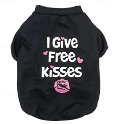 Dog Cat Shirt / T-Shirt Fashion Casual Breathable Soft Washable Comfortable Outdoor Casual Daily Dog Clothing for Bichon Frise Pomeranian Baby Pet Papillon Small