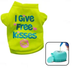 Dog Cat Shirt / T-Shirt Fashion Cute Waterproof Breathable Soft Washable Comfortable Outdoor Casual Daily Dog Clothing for Bichon Frise Pomeranian Baby Pet Papillon Small