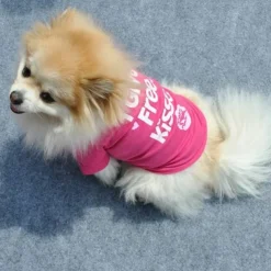 Dog Cat Shirt / T-Shirt Fashion Cute Waterproof Breathable Soft Washable Comfortable Outdoor Casual Daily Dog Clothing for Bichon Frise Pomeranian Baby Pet Papillon Small
