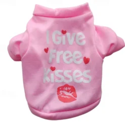 Dog Cat Shirt / T-Shirt Fashion Cute Waterproof Breathable Soft Washable Comfortable Outdoor Casual Daily Dog Clothing for Bichon Frise Pomeranian Baby Pet Papillon Small