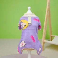 Dog Cat Sweater Jumper Adorable Cartoon Winter Breathable Soft Washable Comfortable Thick Dailywear Bed Casual Daily Walking Dog Clothing for Cat Dog Husky Labrador Alaskan Malamute