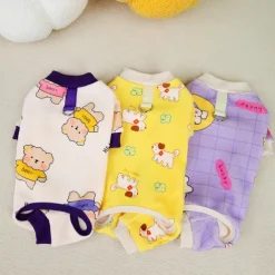 Dog Cat Sweater Jumper Adorable Cartoon Winter Breathable Soft Washable Comfortable Thick Dailywear Bed Casual Daily Walking Dog Clothing for Cat Dog Husky Labrador Alaskan Malamute