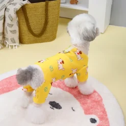 Dog Cat Sweater Jumper Adorable Cartoon Winter Breathable Soft Washable Comfortable Thick Dailywear Bed Casual Daily Walking Dog Clothing for Cat Dog Husky Labrador Alaskan Malamute