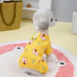 Dog Cat Sweater Jumper Adorable Cartoon Winter Breathable Soft Washable Comfortable Thick Dailywear Bed Casual Daily Walking Dog Clothing for Cat Dog Husky Labrador Alaskan Malamute