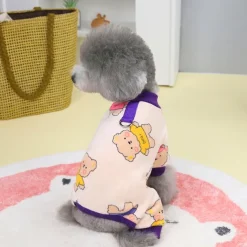 Dog Cat Sweater Jumper Adorable Cartoon Winter Breathable Soft Washable Comfortable Thick Dailywear Bed Casual Daily Walking Dog Clothing for Cat Dog Husky Labrador Alaskan Malamute