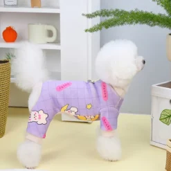 Dog Cat Sweater Jumper Adorable Cartoon Winter Breathable Soft Washable Comfortable Thick Dailywear Bed Casual Daily Walking Dog Clothing for Cat Dog Husky Labrador Alaskan Malamute