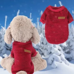 Dog Cat Sweatshirt Cute Casual Winter Breathable Soft Washable Comfortable Outdoor Casual Daily Dog Clothing for Bichon Frise Pomeranian Baby Pet Papillon Small