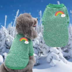 Dog Cat Sweatshirt Cute Casual Winter Breathable Soft Washable Comfortable Outdoor Casual Daily Dog Clothing for Bichon Frise Pomeranian Baby Pet Papillon Small