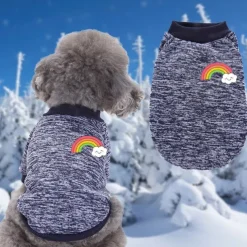 Dog Cat Sweatshirt Cute Casual Winter Breathable Soft Washable Comfortable Outdoor Casual Daily Dog Clothing for Bichon Frise Pomeranian Baby Pet Papillon Small