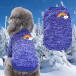 Dog Cat Sweatshirt Cute Casual Winter Breathable Soft Washable Comfortable Outdoor Casual Daily Dog Clothing for Bichon Frise Pomeranian Baby Pet Papillon Small