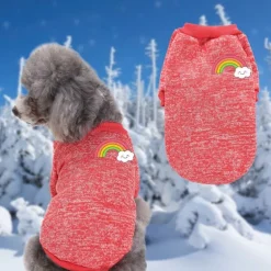 Dog Cat Sweatshirt Cute Casual Winter Breathable Soft Washable Comfortable Outdoor Casual Daily Dog Clothing for Bichon Frise Pomeranian Baby Pet Papillon Small