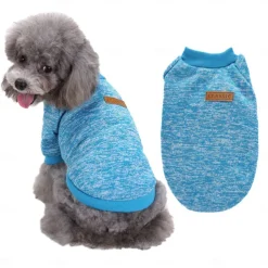 Dog Cat Sweatshirt Cute Casual Winter Breathable Soft Washable Comfortable Outdoor Casual Daily Dog Clothing for Bichon Frise Pomeranian Baby Pet Papillon Small