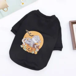 Dog Cat Sweatshirt Fashion Cute Winter Breathable Soft Washable Comfortable Outdoor Halloween Casual Daily Dog Clothing for Bichon Frise Pomeranian Baby Pet Papillon Small