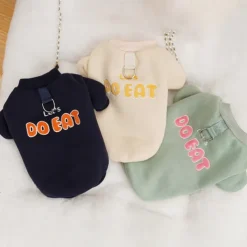 Dog Cat Sweatshirt Fashion Cute Winter Warm Soft Washable Comfortable Outdoor Sports Dog Clothing for Bichon Frise Poodle Pomeranian Baby Pet Papillon