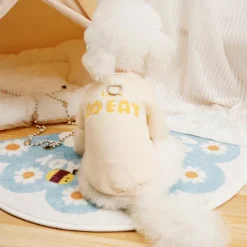 Dog Cat Sweatshirt Fashion Cute Winter Warm Soft Washable Comfortable Outdoor Sports Dog Clothing for Bichon Frise Poodle Pomeranian Baby Pet Papillon