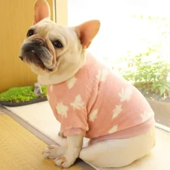 Dog Cat Sweatshirt Pajamas Fashion Cute Winter Warm Soft Washable Comfortable Outdoor Indoor Casual Daily Dog Clothing for Bichon Frise Poodle Pomeranian Baby Pet Papillon