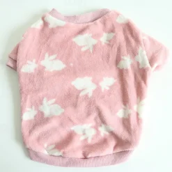 Dog Cat Sweatshirt Pajamas Fashion Cute Winter Warm Soft Washable Comfortable Outdoor Indoor Casual Daily Dog Clothing for Bichon Frise Poodle Pomeranian Baby Pet Papillon