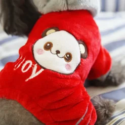 Dog Clothes I Love Papa And Mama Winter Pet Dog Clothes Small Medium Dog Coats Jackets For Chihuahua Poodle (m, I Love Mama)