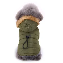 Dog Coat Hoodie Jacket Waterproof Warm Fashion Outdoor Dailywear Sports Outdoor Dog Clothing