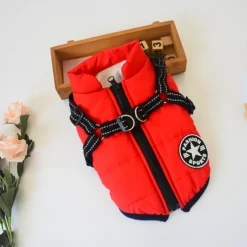 Dog Coat Jacket Dog clothes Winter Reflective Waterproof Warm Breathable Soft Outdoor Dog Clothing