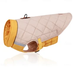 Dog Coat Jacket Parka Jacket with Harness Reflective Warm Water-Resistant Dog Clothing for Medium Large