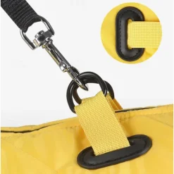 Dog Coat Jacket Parka Jacket with Harness Reflective Warm Water-Resistant Outdoor Dog Clothing for Medium Large