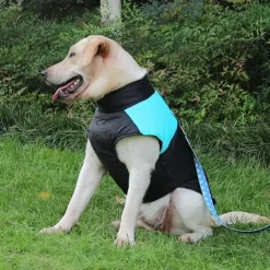 Dog Coat Jacket Parka Jacket with Harness Reflective Warm Water-Resistant Dog Clothing for Small Medium Large
