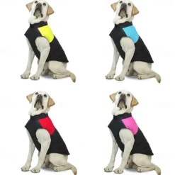Dog Coat Jacket Parka Jacket with Harness Reflective Warm Water-Resistant Dog Clothing for Small Medium Large
