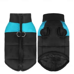 Dog Coat Jacket Parka Jacket with Harness Reflective Warm Water-Resistant Dog Clothing for Small Medium Large