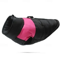 Dog Coat Jacket Parka Jacket with Harness Reflective Warm Water-Resistant Dog Clothing for Small Medium Large