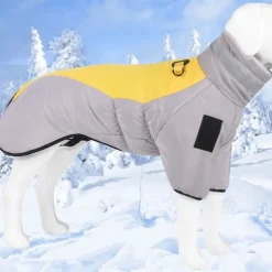 Dog Coat Jacket Puffer / Down Jacket Fashion Winter Reflective Waterproof Warm Fashion Comfortable Outdoor Dailywear Homewear Dog Clothing for Large