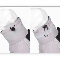 Dog Coat Jacket Puffer / Down Jacket Fashion Winter Reflective Waterproof Warm Fashion Comfortable Outdoor Dailywear Homewear Dog Clothing for Large