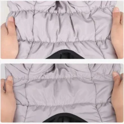 Dog Coat Jacket Puffer / Down Jacket Fashion Winter Reflective Waterproof Warm Fashion Comfortable Outdoor Dailywear Homewear Dog Clothing for Large