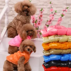 Dog Coat Jacket Vest Puppy Clothes Cosplay Winter Outdoor Dog Clothing