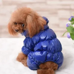 Dog Coat Jumpsuit Jacket Puppy Clothes Casual Daily Keep Warm Winter Warm Outdoor Dog Clothing