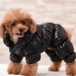Dog Coat Jumpsuit Jacket Puppy Clothes Casual Daily Keep Warm Winter Warm Outdoor Dog Clothing