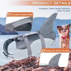 Dog Dog Life Jacket Adjustable Safety Dog Clothing