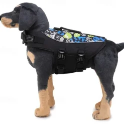 Dog Dog Life Jacket Fashion Sports & Outdoors Safety Beach Pool Dog Clothing for Husky Golden Retriever Bichon Frise Pomeranian Small