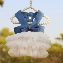 Dog Dress Winter Warm Soft Fashion Sports Outdoor Indoor Holiday Traveling Dog Clothing