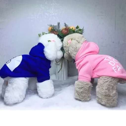 Dog Hoodie Fashion Winter Warm Fashion Comfortable Outdoor Dailywear Indoor Dog Clothing for Small Medium Large